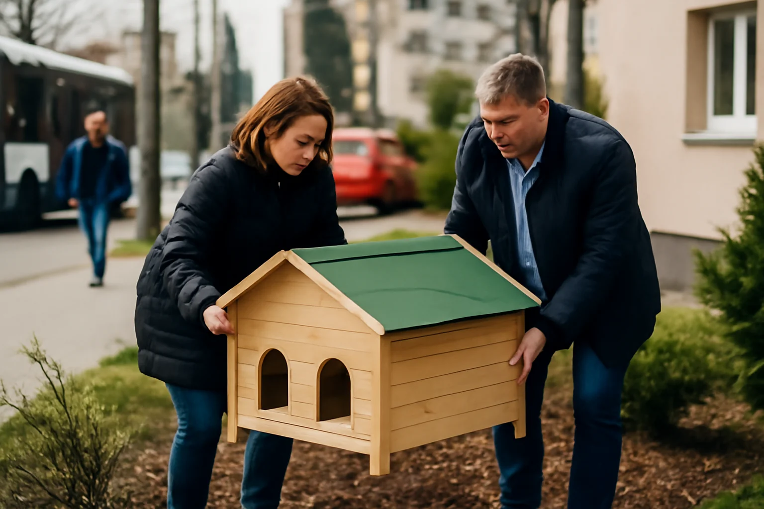 Primăria Suceava inaugurează un proiect pilot cu căsuțe pentru pisicile fără stăpân din municipiu (FOTO)