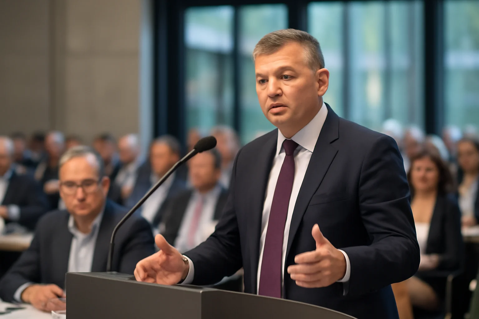 Primarul Adrian Popoiu a promovat oportunitățile de investiții în Siret la conferința internațională de afaceri din Germania (FOTO)
