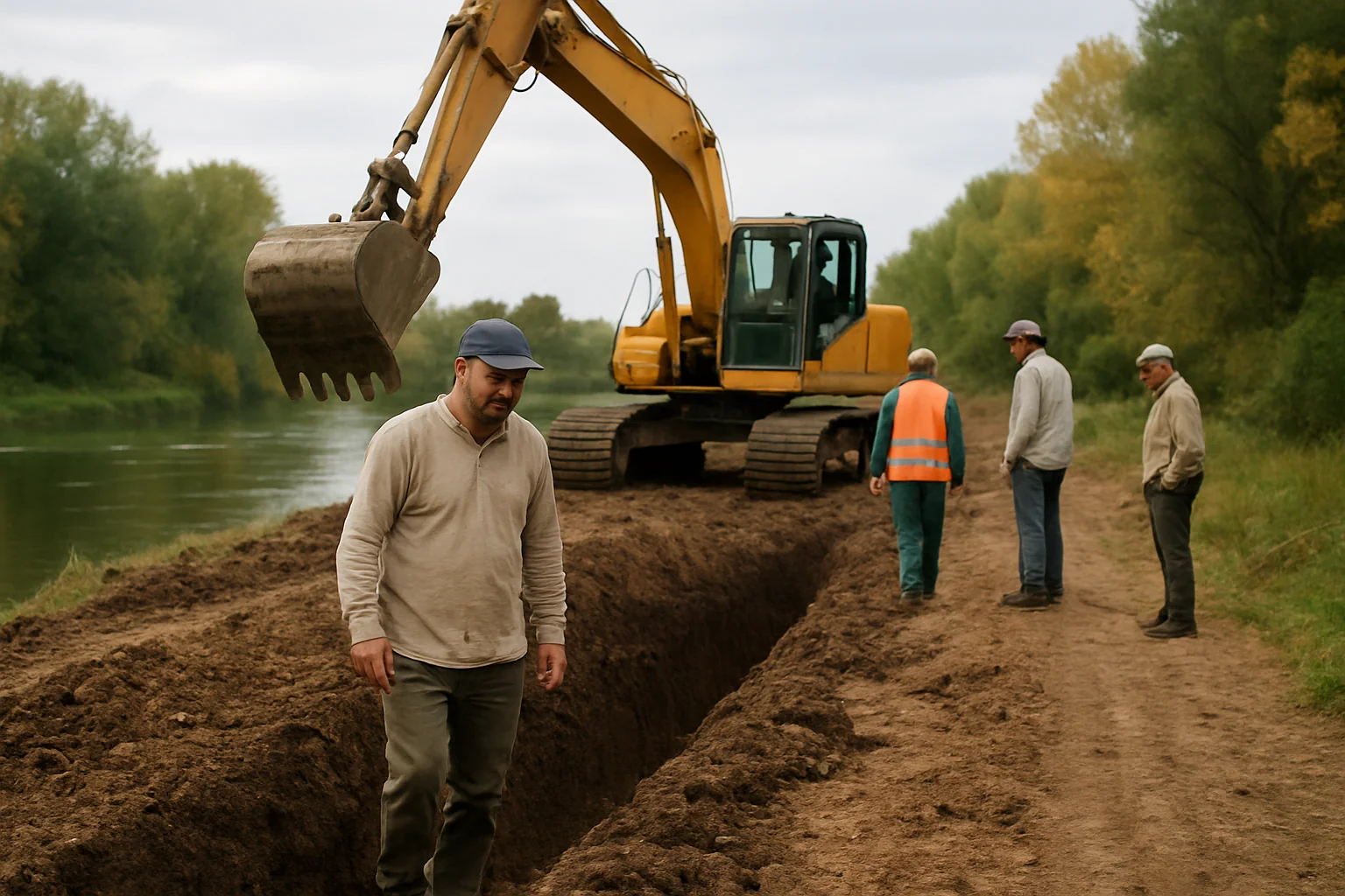 Proiect de consolidare mal Siret, Zamostea, reluat după 20 ani
