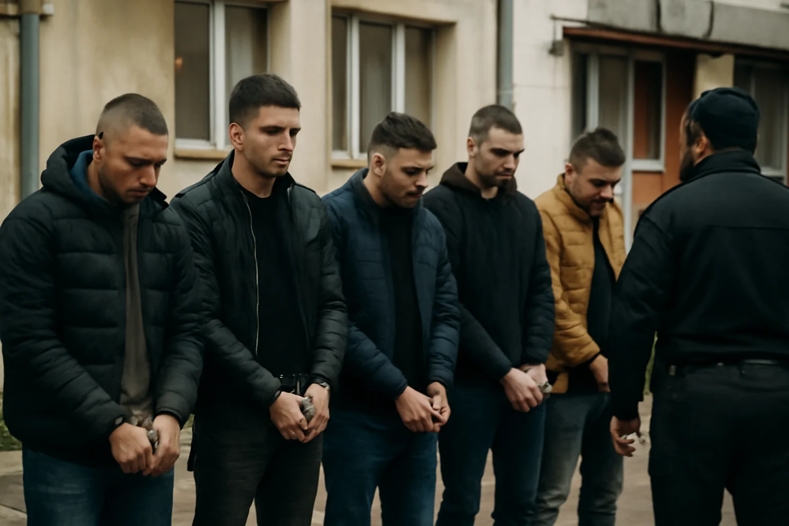 Șase tineri arestați după o altercație de tip mafiot în centrul Sucevei