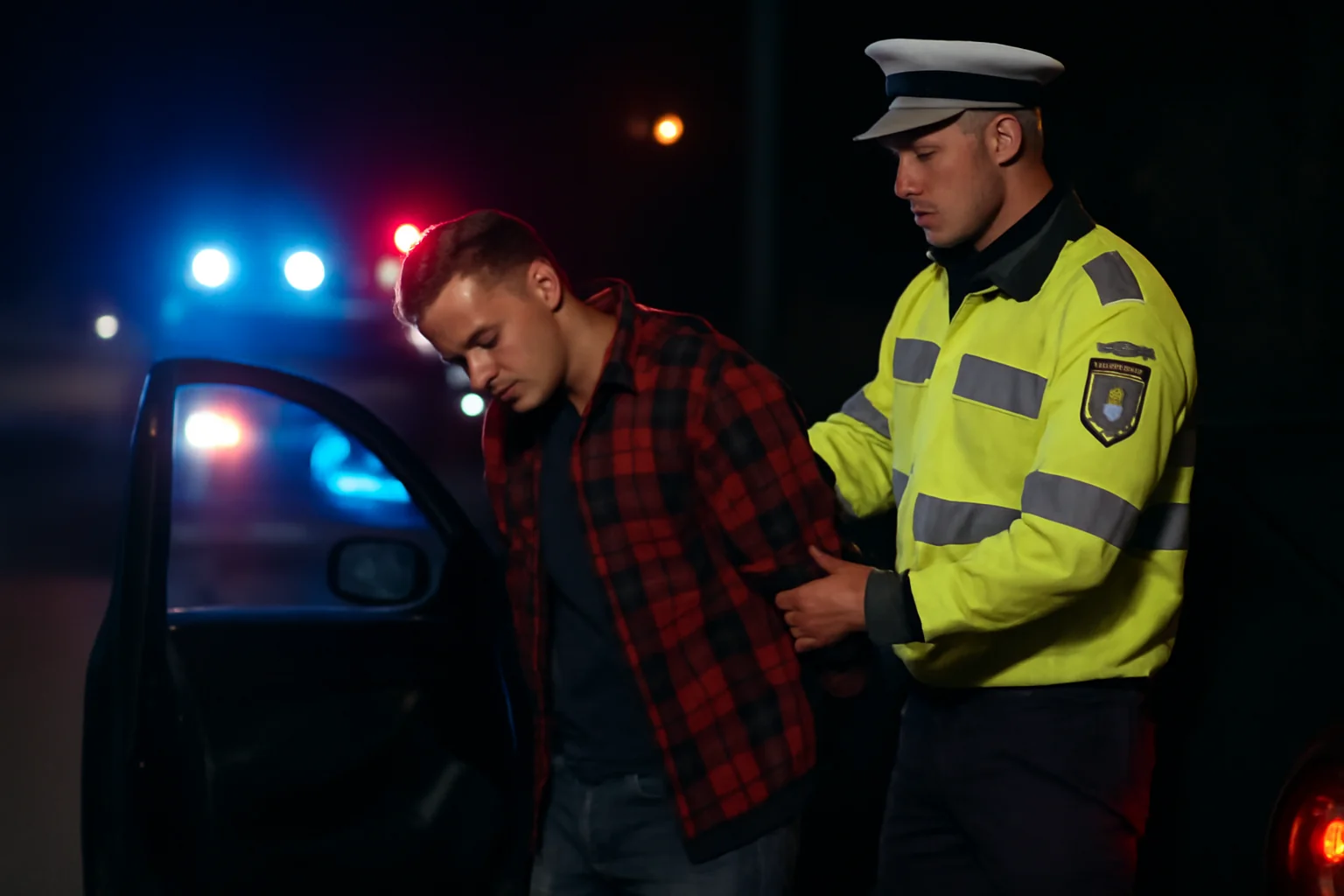 Șofer beat, prins de polițiști după urmărire nocturnă în Vadu Moldovei