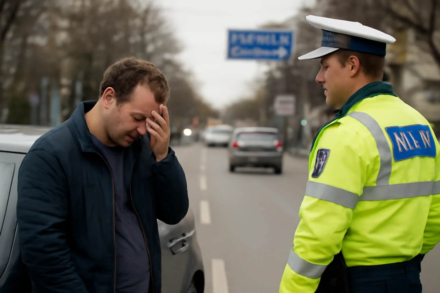 Șofer depistat băut la volan în Suceava, oprit în trafic la Rădăuți pe Calea Bucovinei