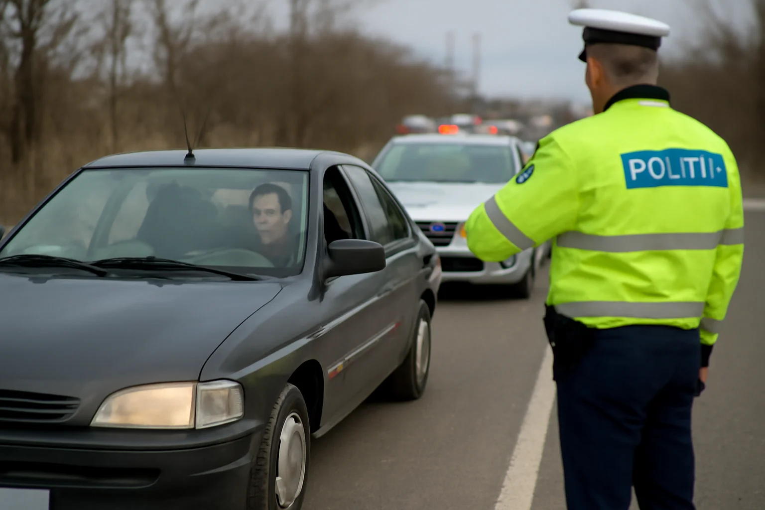 Șofer din comuna Vama, urmărit și blocat de poliție în Suceava după refuzul de a opri