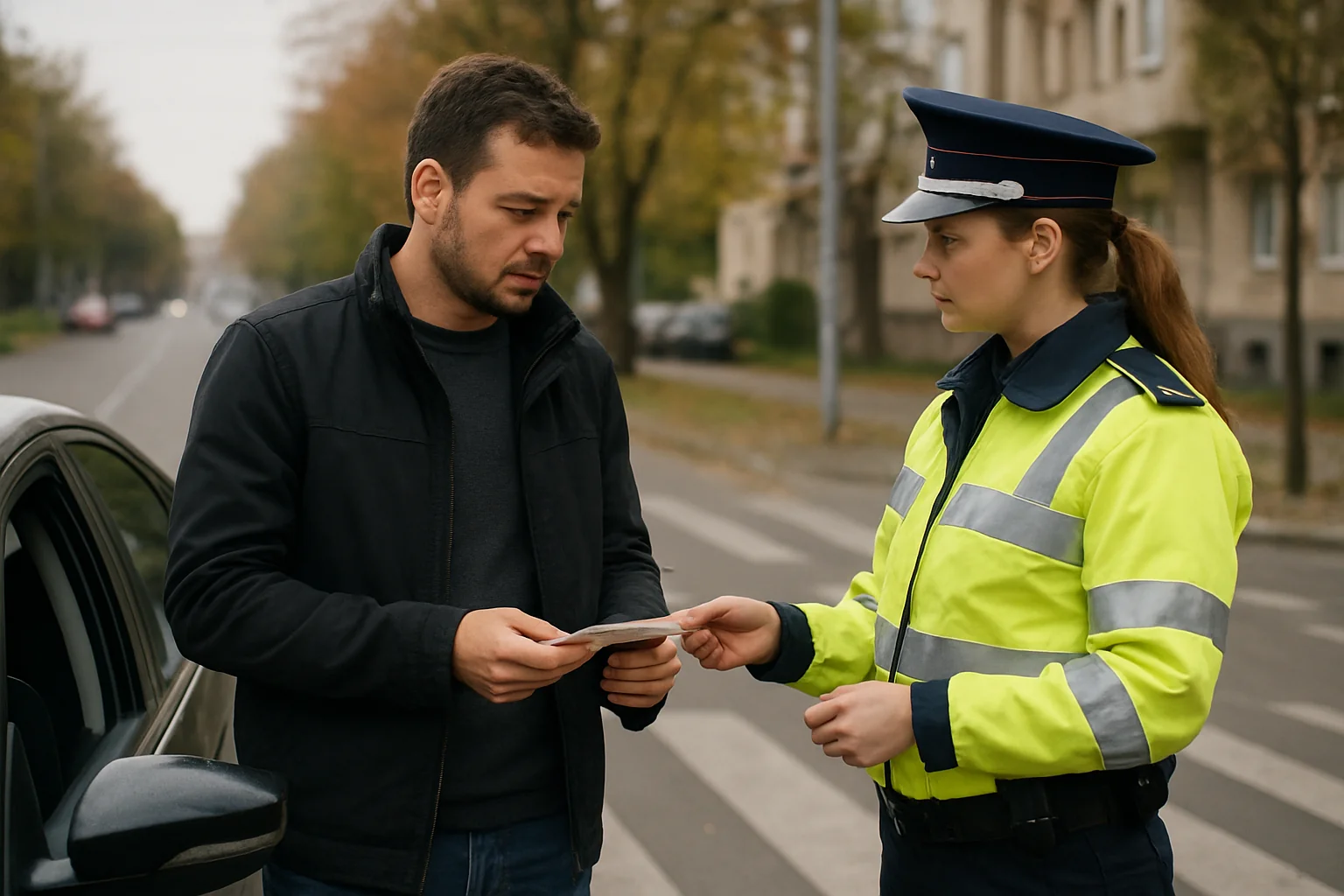 Șofer Sucevean Sancționat Drastic După Neacordare Prioritate Pietonilor