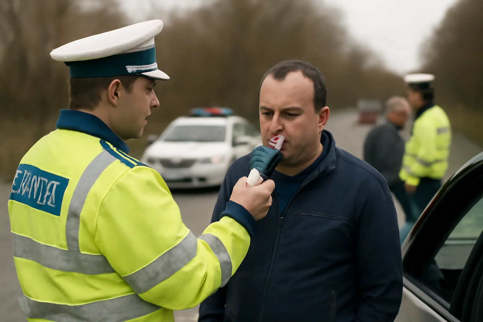 Șoferi băuți opriți de poliție, unii cu alcoolemii uriașe