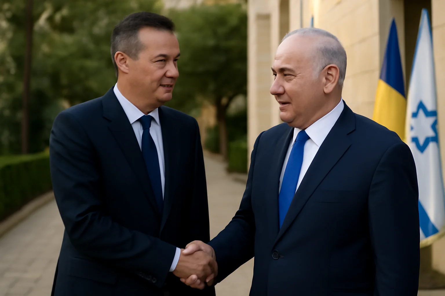 Sorin Grindeanu efectuează o vizită oficială de trei zile în Israel și se întâlnește cu premierul Benjamin Netanyahu