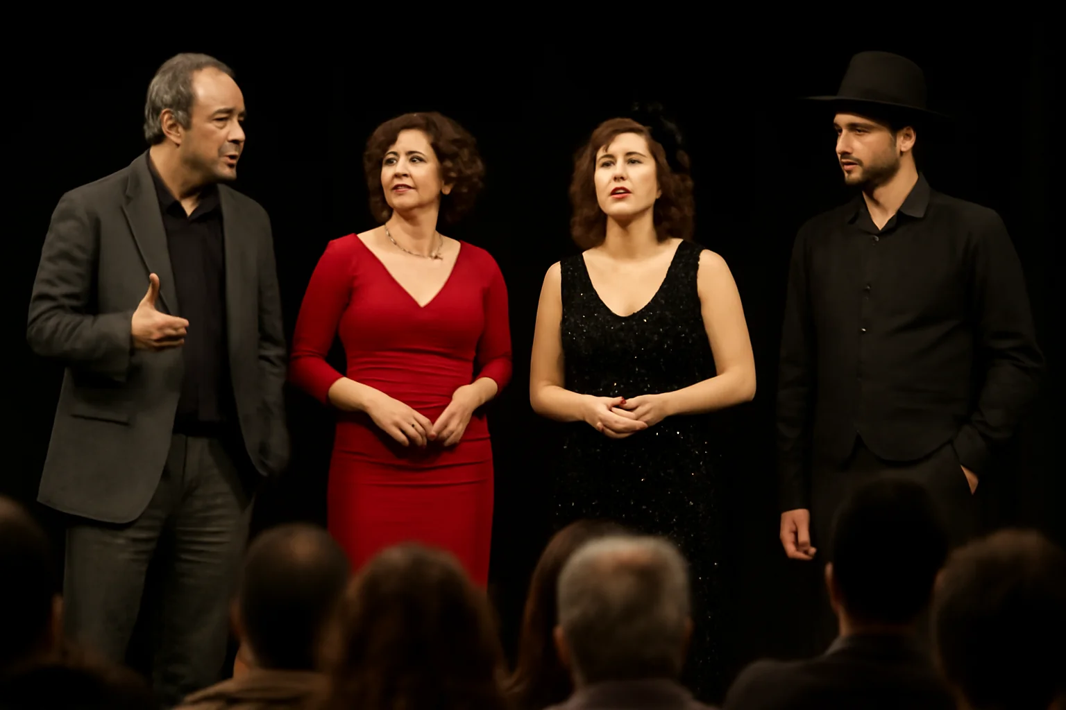 Spectacolul „Cabaretul Cuvintelor” al Teatrului „Matei Vișniec” Suceava, prezentat la Botoșani de Ziua Culturii Naționale