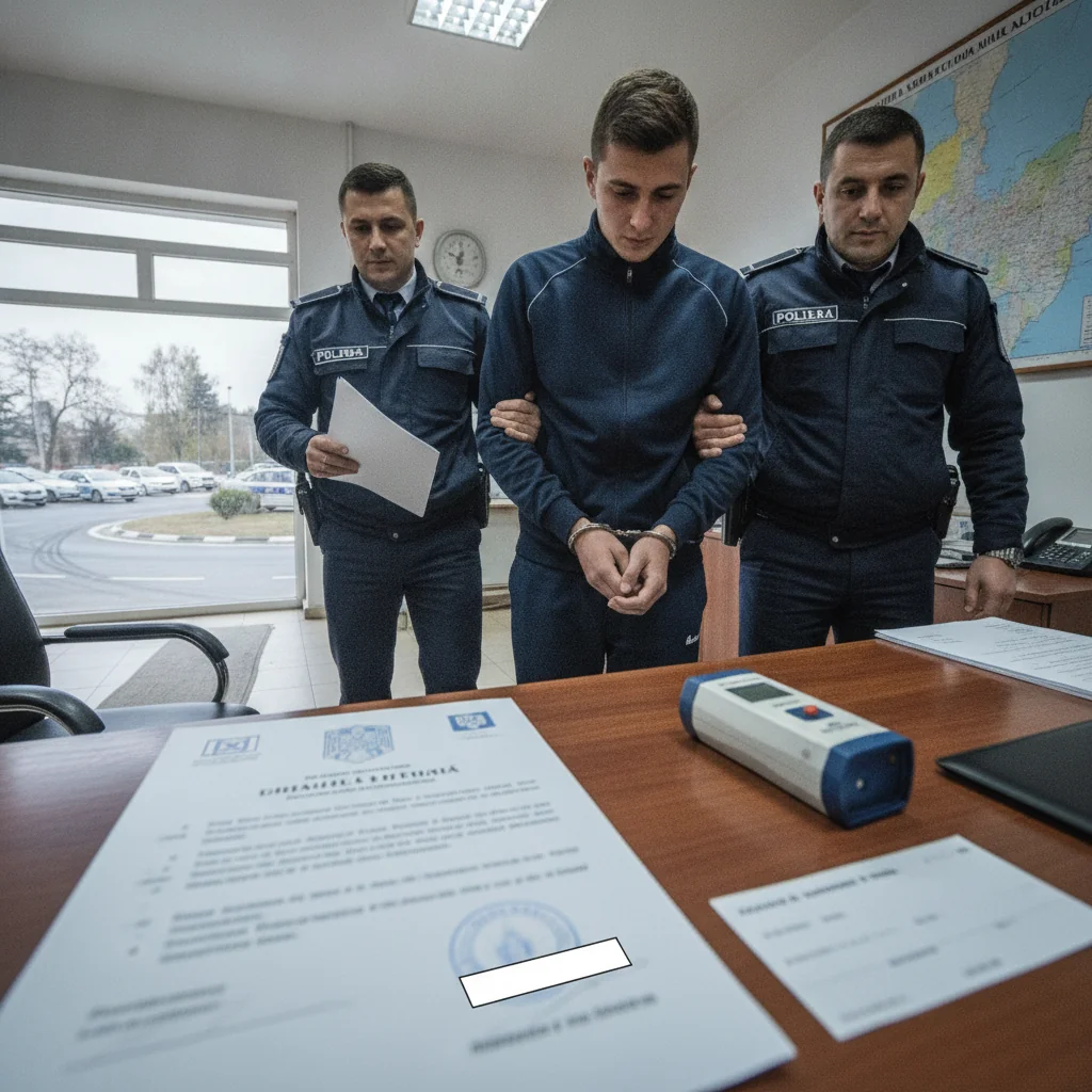 Suceava: amendă de 2.811,25 lei pentru derapaje în giratoriu