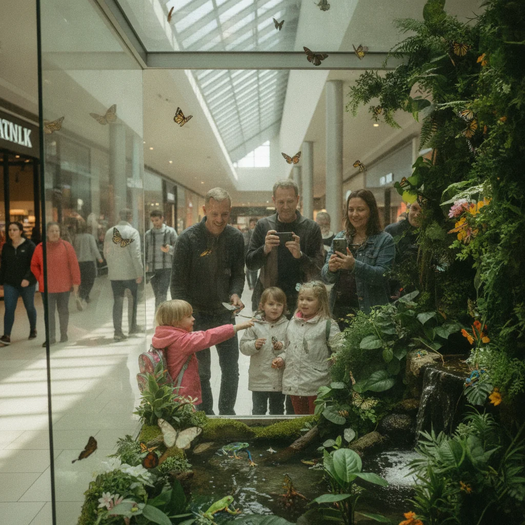 Suceava: broscuțe tropicale și fluturi vii la Iulius Mall, din 30 octombrie
