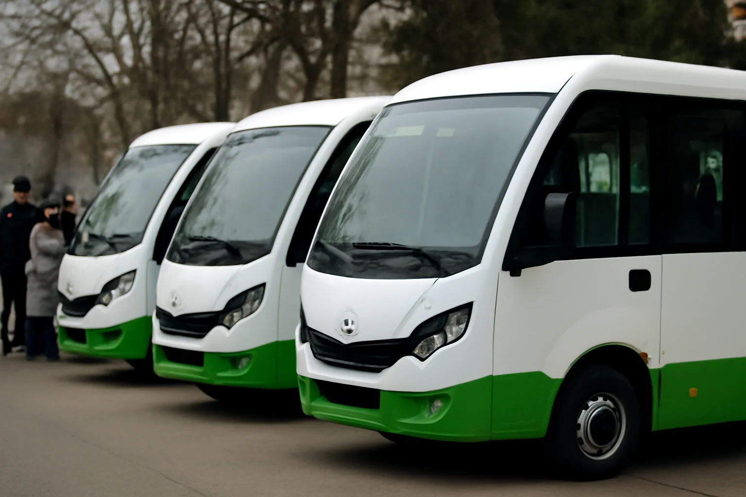 Suceava își mărește flota de transport public cu 8 minibuze electrice noi