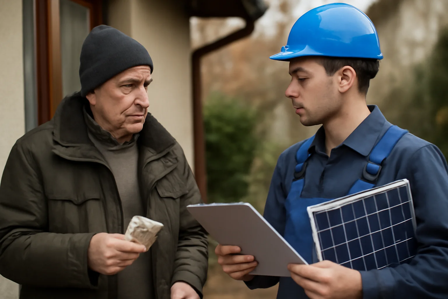 Sucevean reclamat fraudă de 20.000 lei pentru sistem fotovoltaic nerealizat