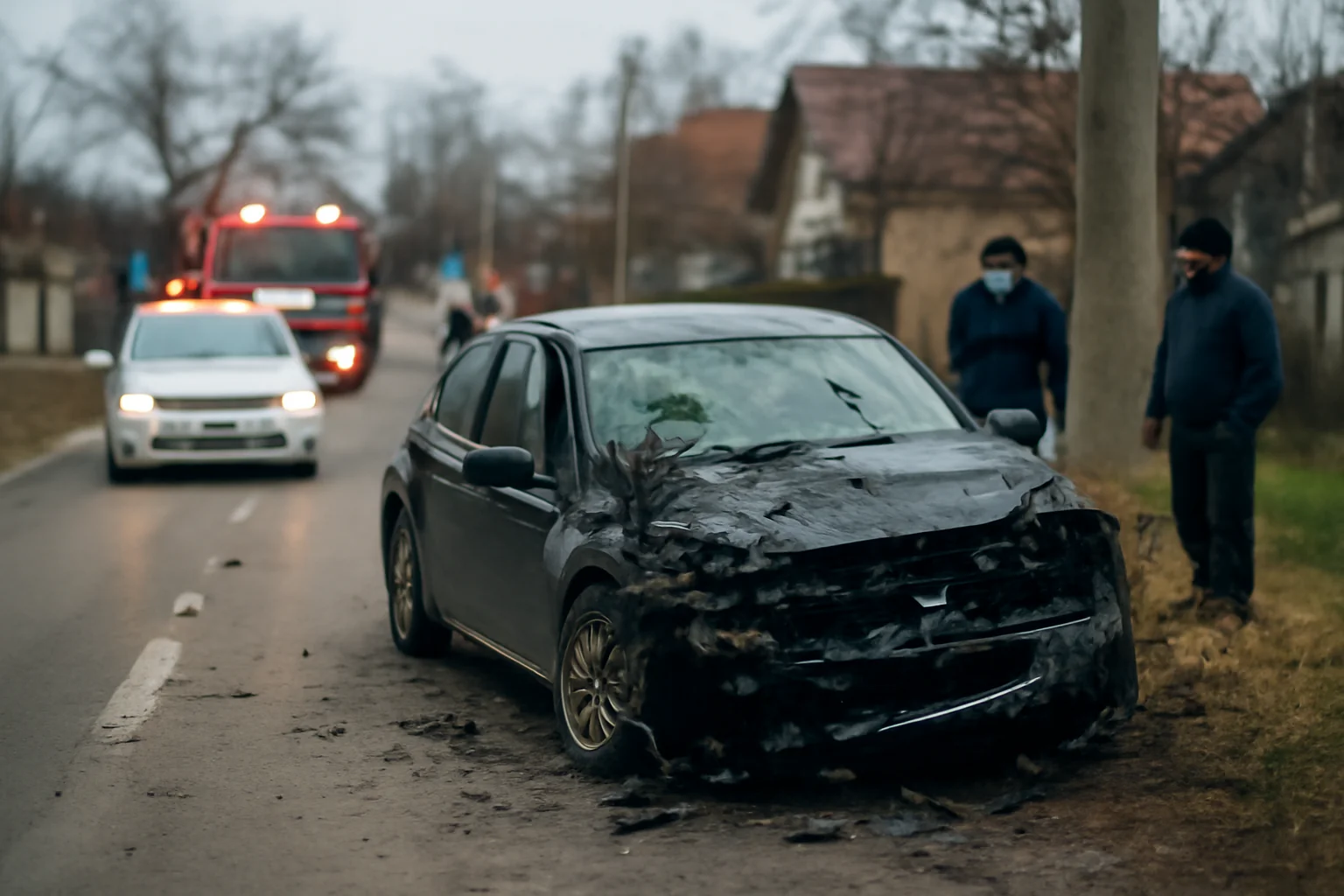 Tânăr mort într-un accident rutier de Ajun la Rădăuți, în județul Suceava