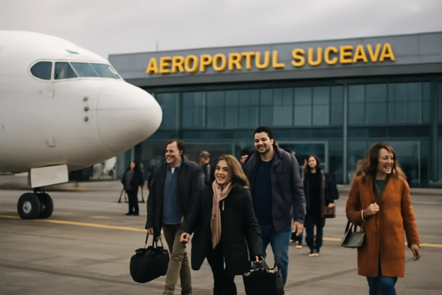 Traficul de pasageri la Aeroportul Suceava avansează rapid, înregistrând o creștere de aproape 40% în ianuarie 2026 comparativ cu anul precedent