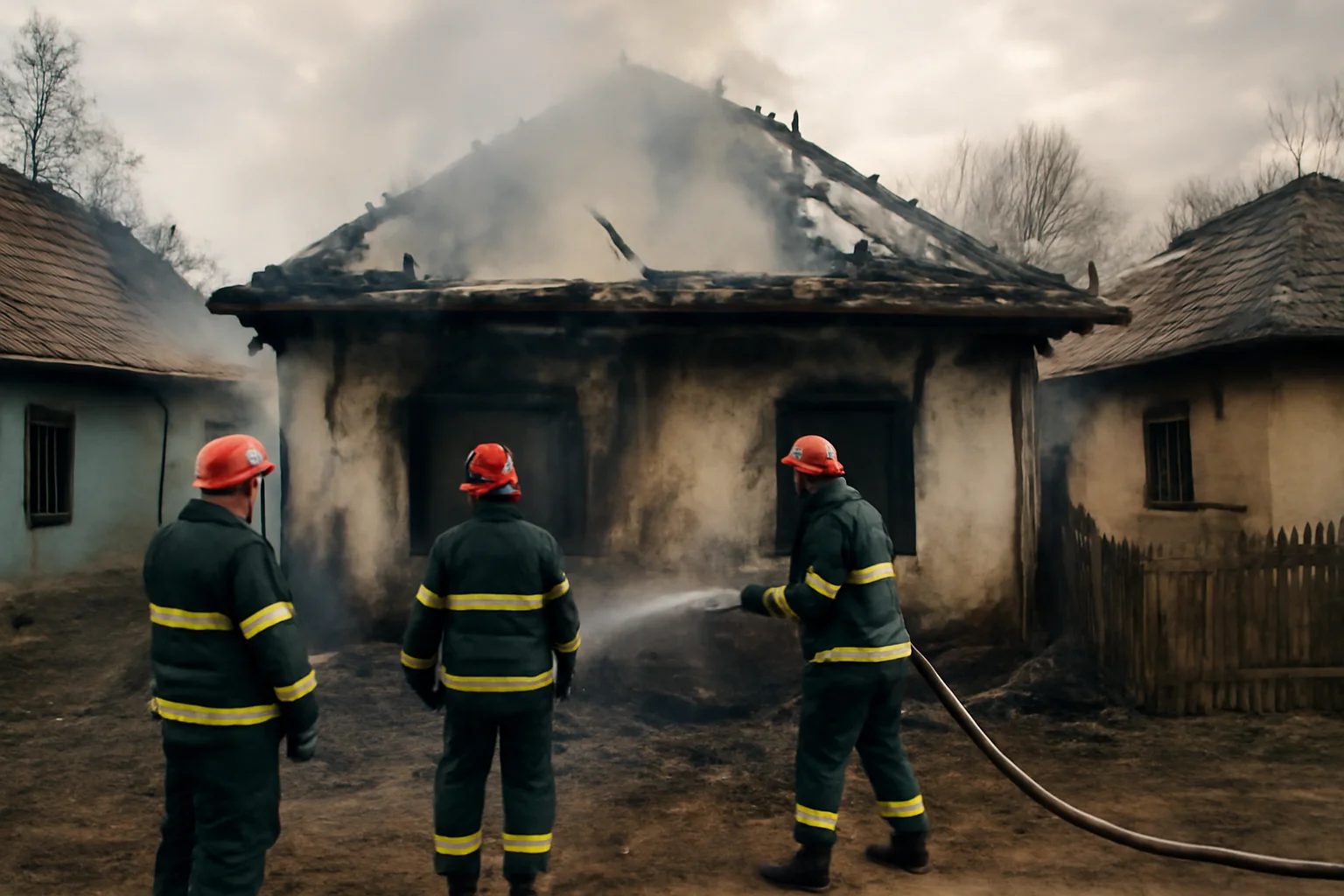 Trei locuințe din județul Suceava afectate de incendii provocate de coșuri de fum într-o singură zi