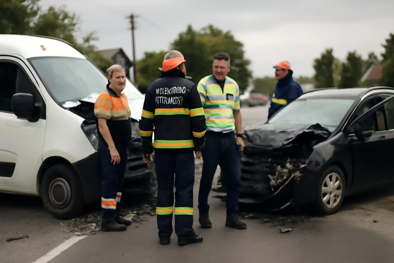 un bărbat mort și altul transportat la spital după coliziunea dintre o autoutilitară și un autoturism