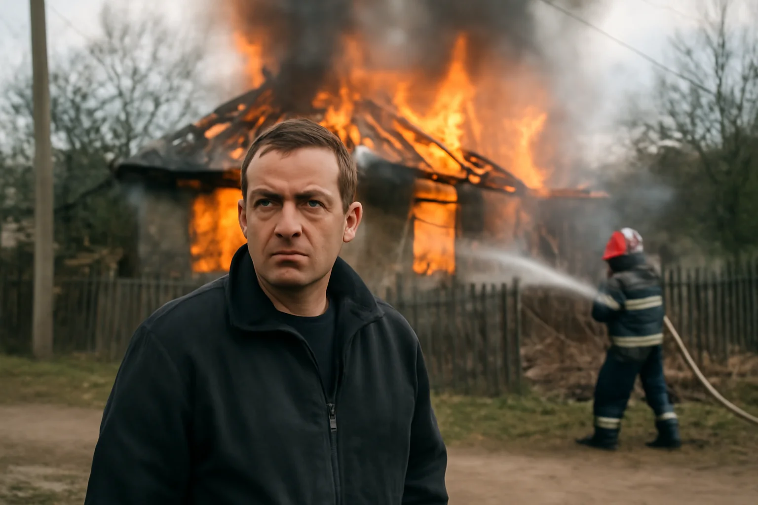 Un bărbat și-a pierdut viața într-un incendiu la o gospodărie (FOTO)