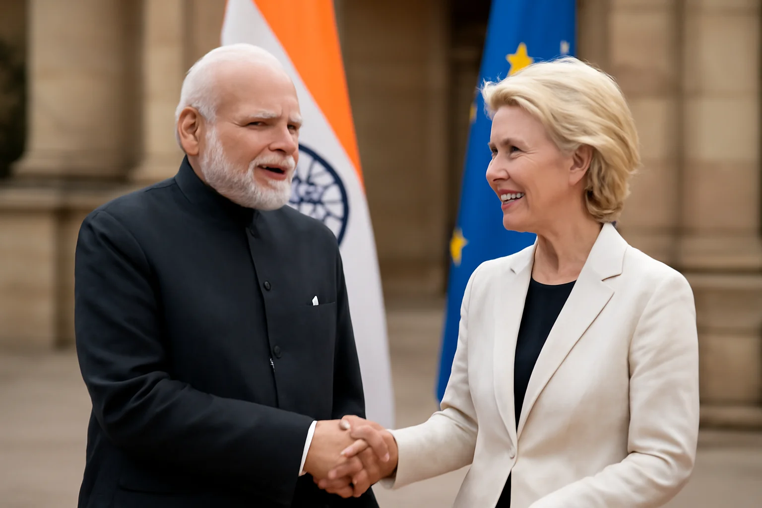Uniunea Europeană și India încheie, după 20 de ani de discuții, un mega‑acord de liber schimb considerat mama pactelor comerciale